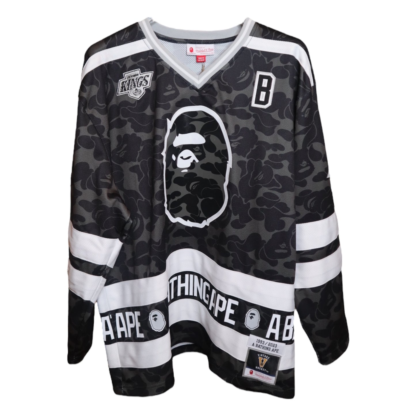 Bape LA Kings Hockey Jersey