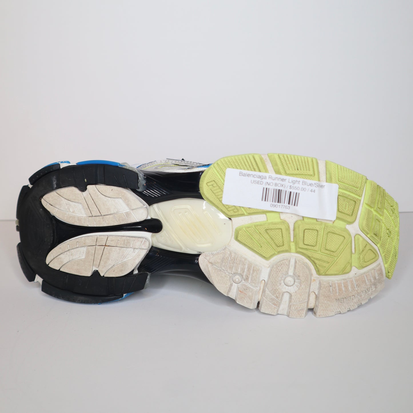 Balenciaga Runner Light Blue/Silver Sneaker