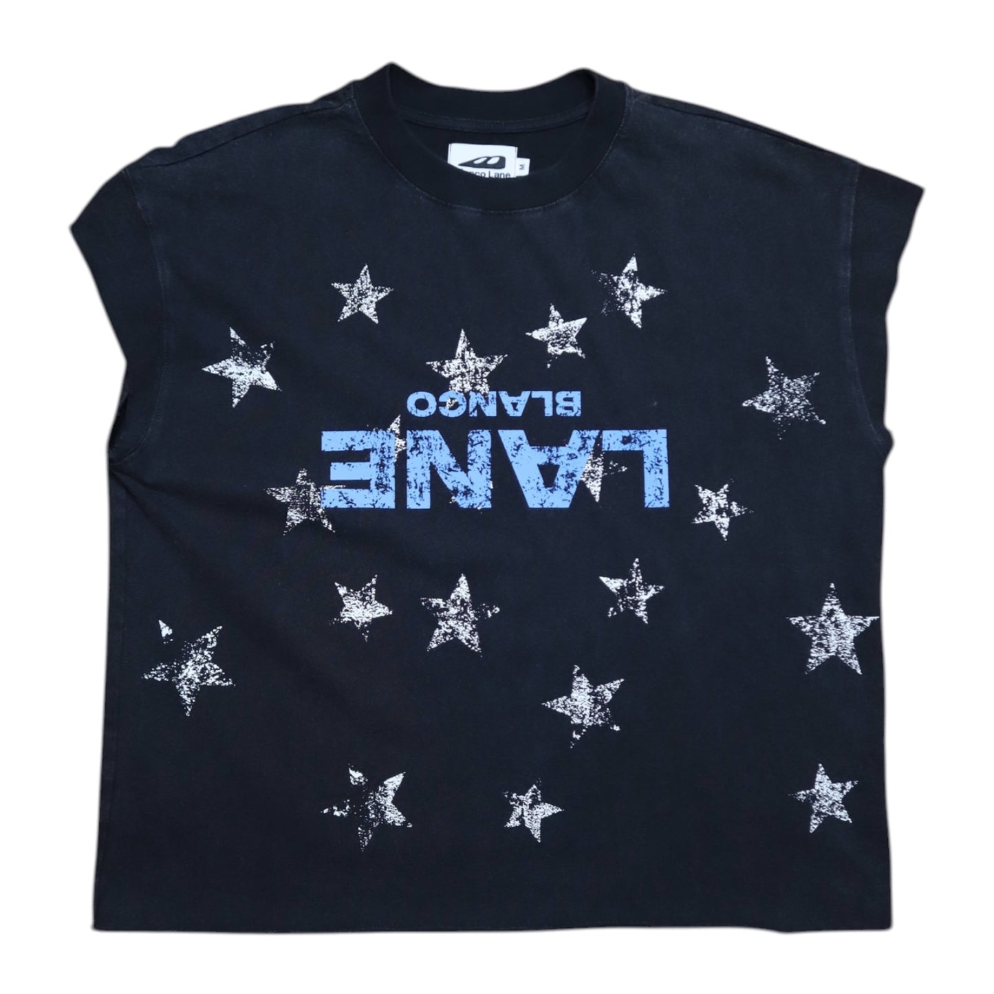 Blanco Lane Stars Cutoff Tee