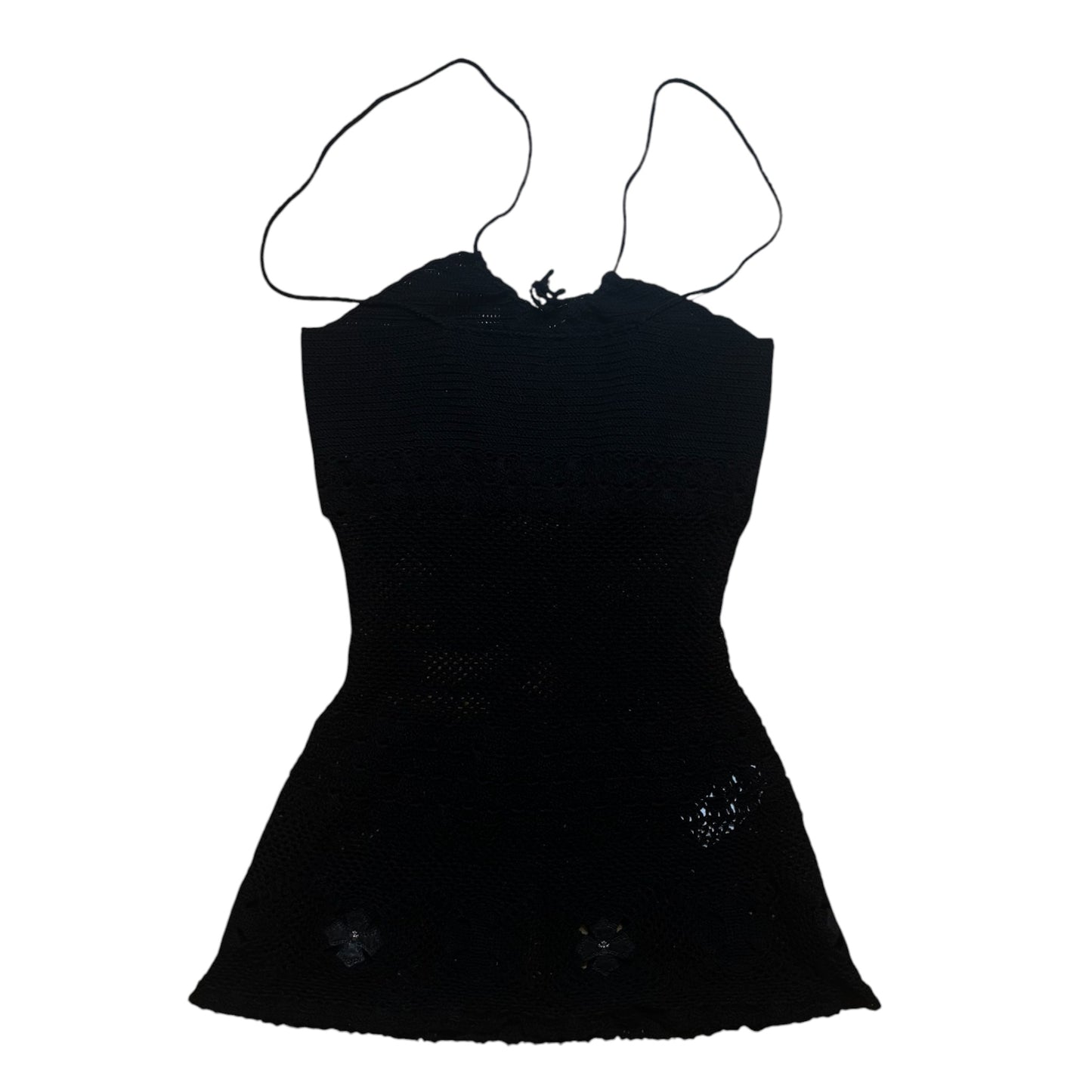 CH St. Barth Plus Patch Crochet Dress