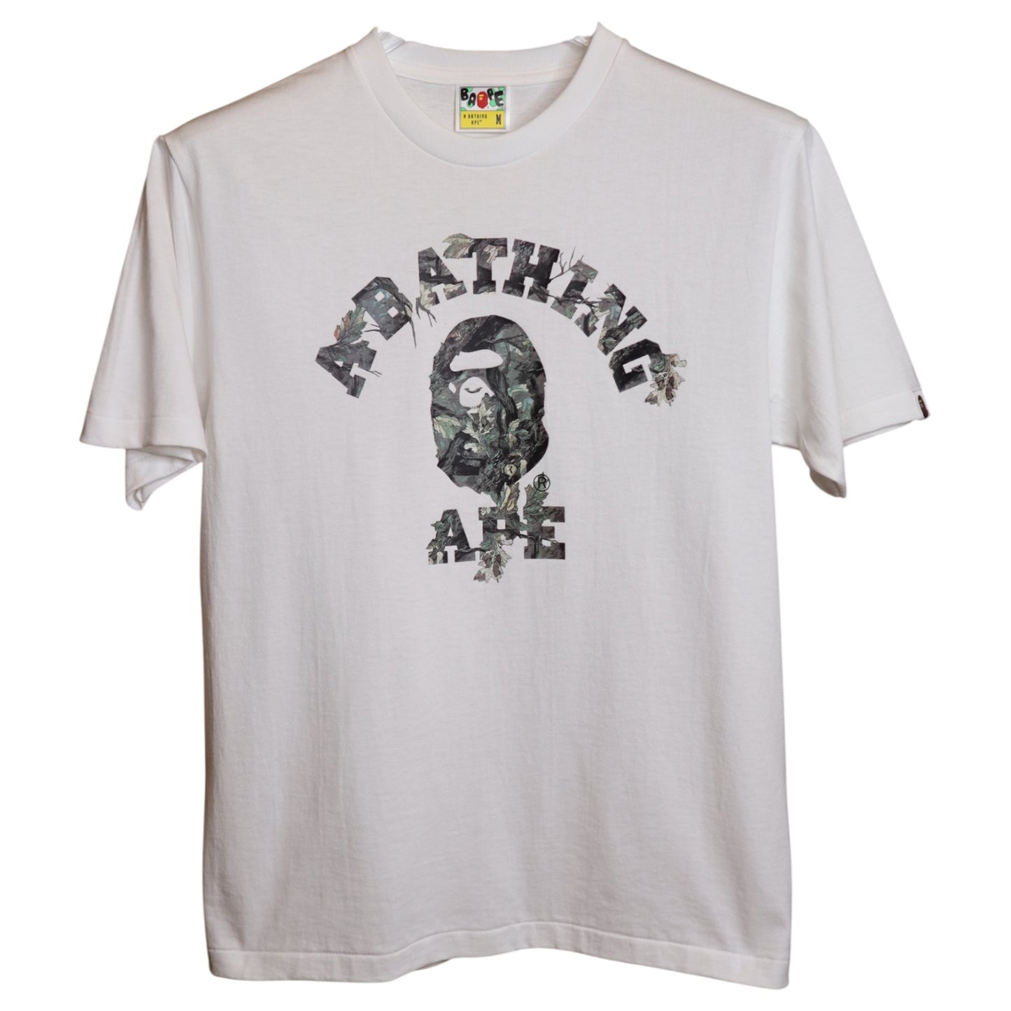 Bape Tree Camo White/Brown Tee