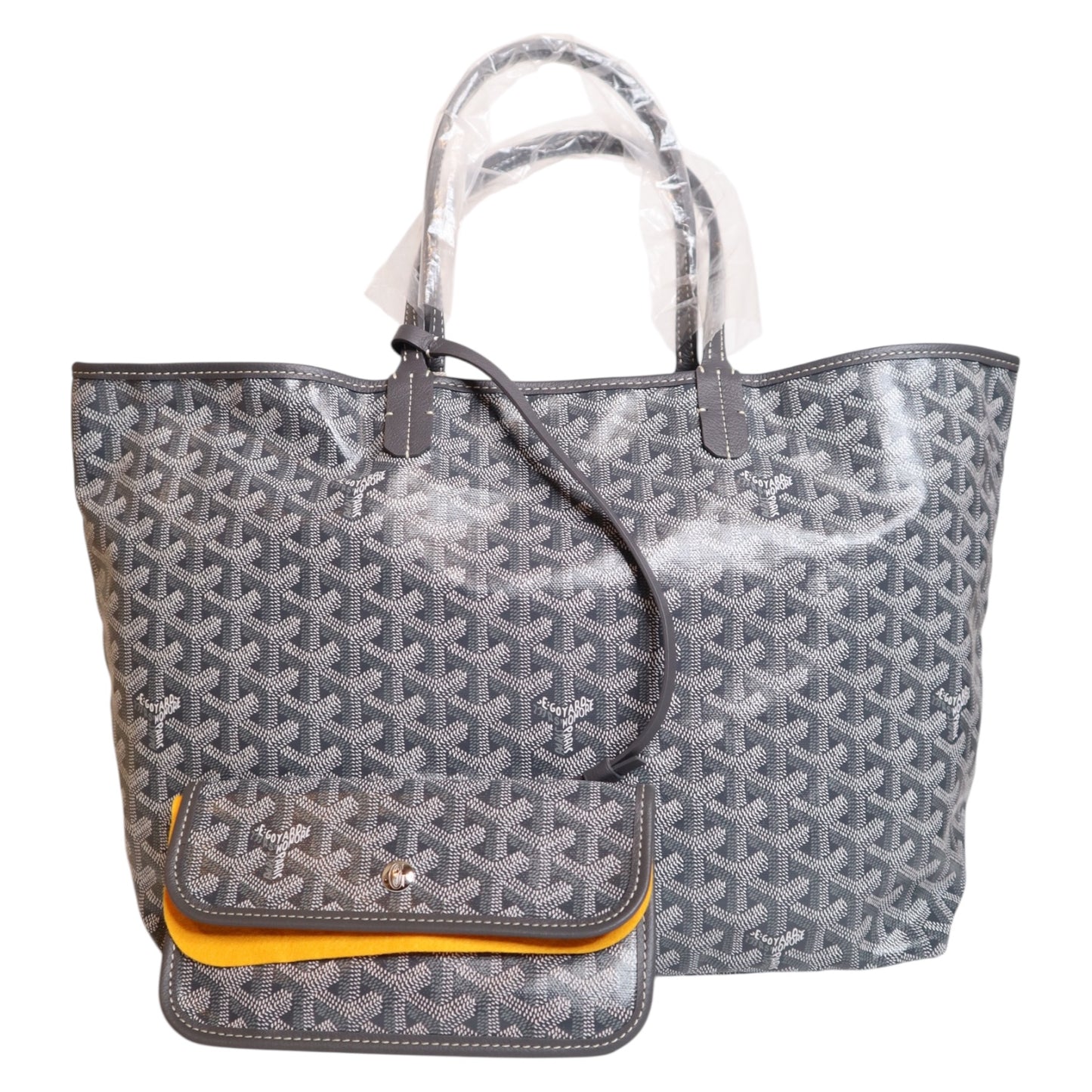 Goyard Grey Saint Louis PM Bag