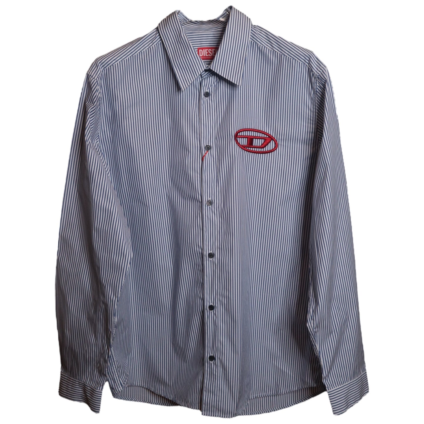Diesel Pinstriped Button Up