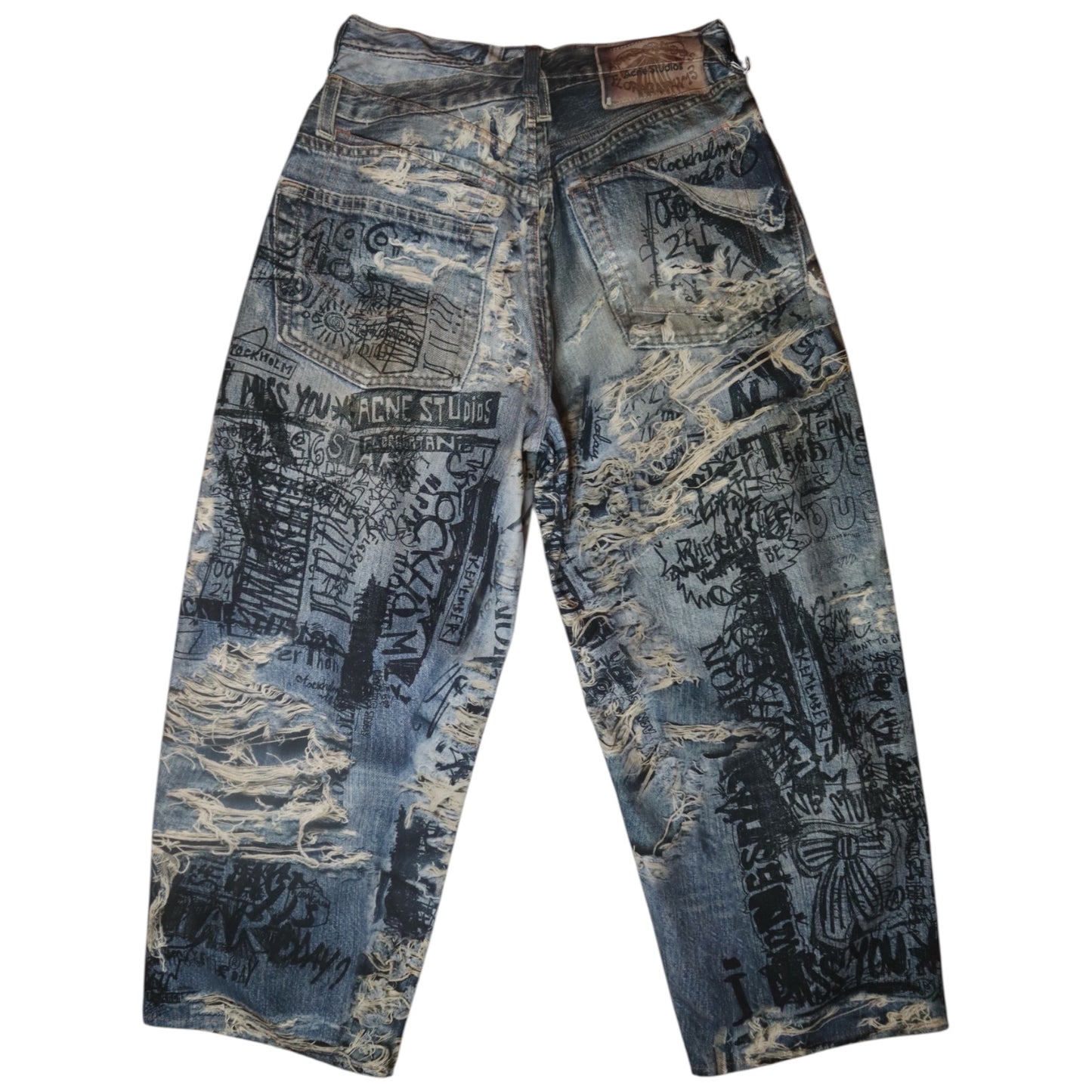 Acne Studios Scribble Jeans