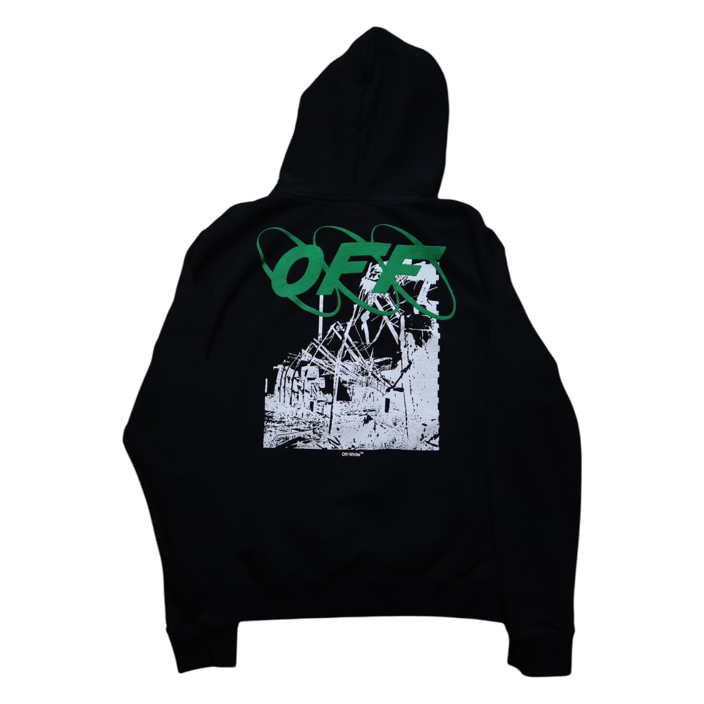 Off-Hoodie Gradient Hoodie
