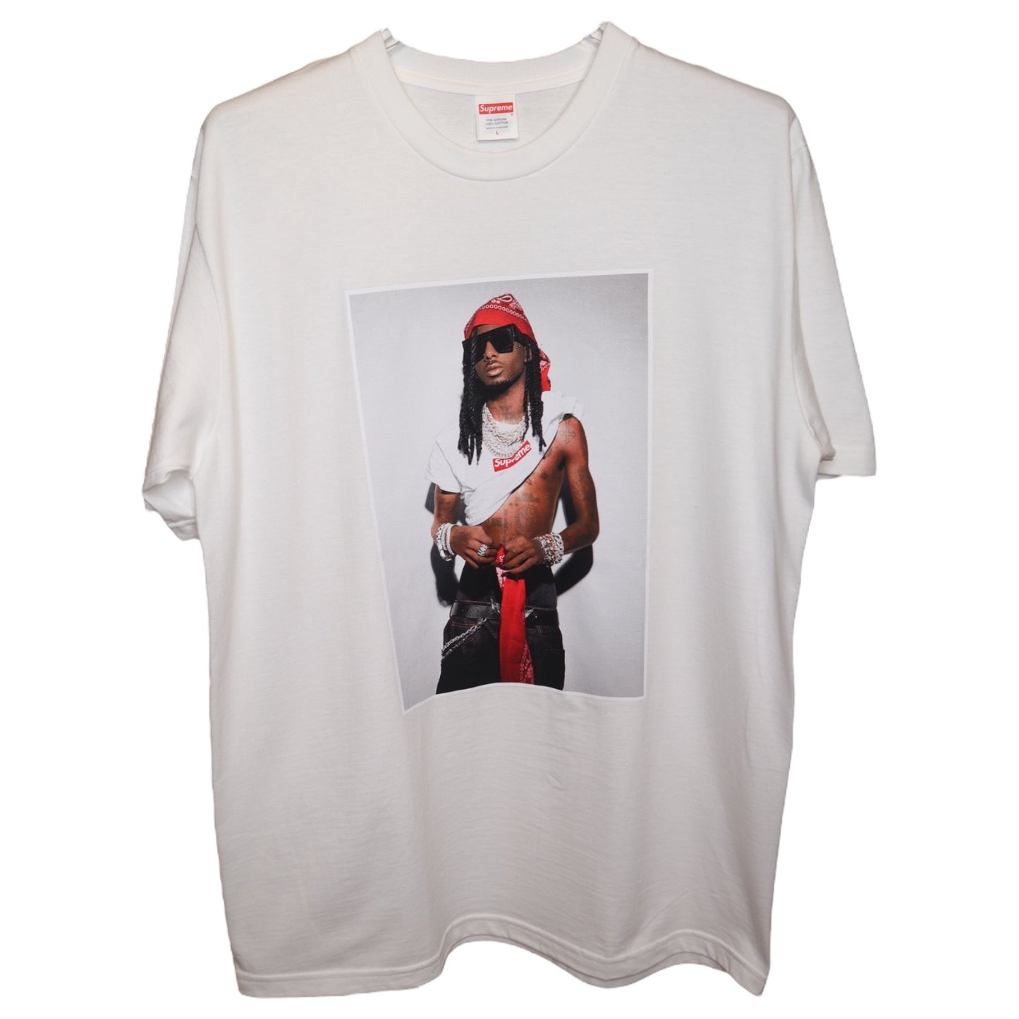 Supreme Playboi Carti Photo Tee White