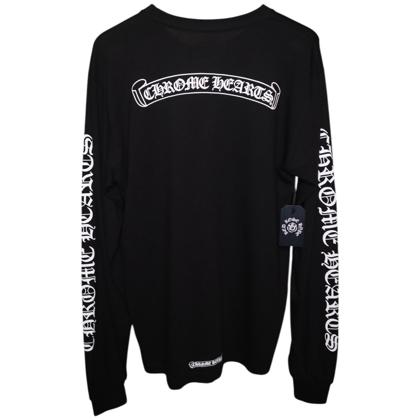 CH Script LS Tee Black