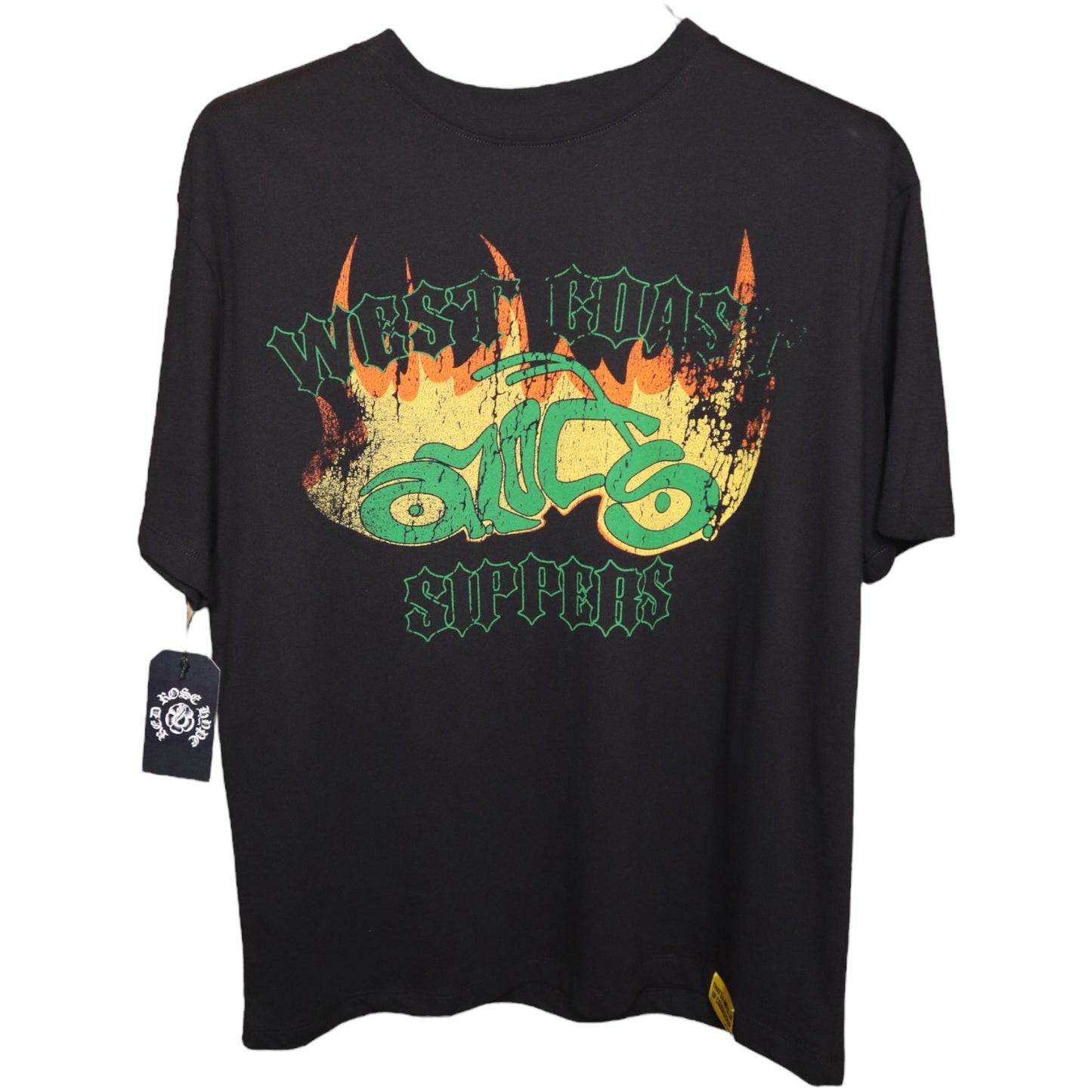 Cough Syrup West Coast Sippers Tee Green