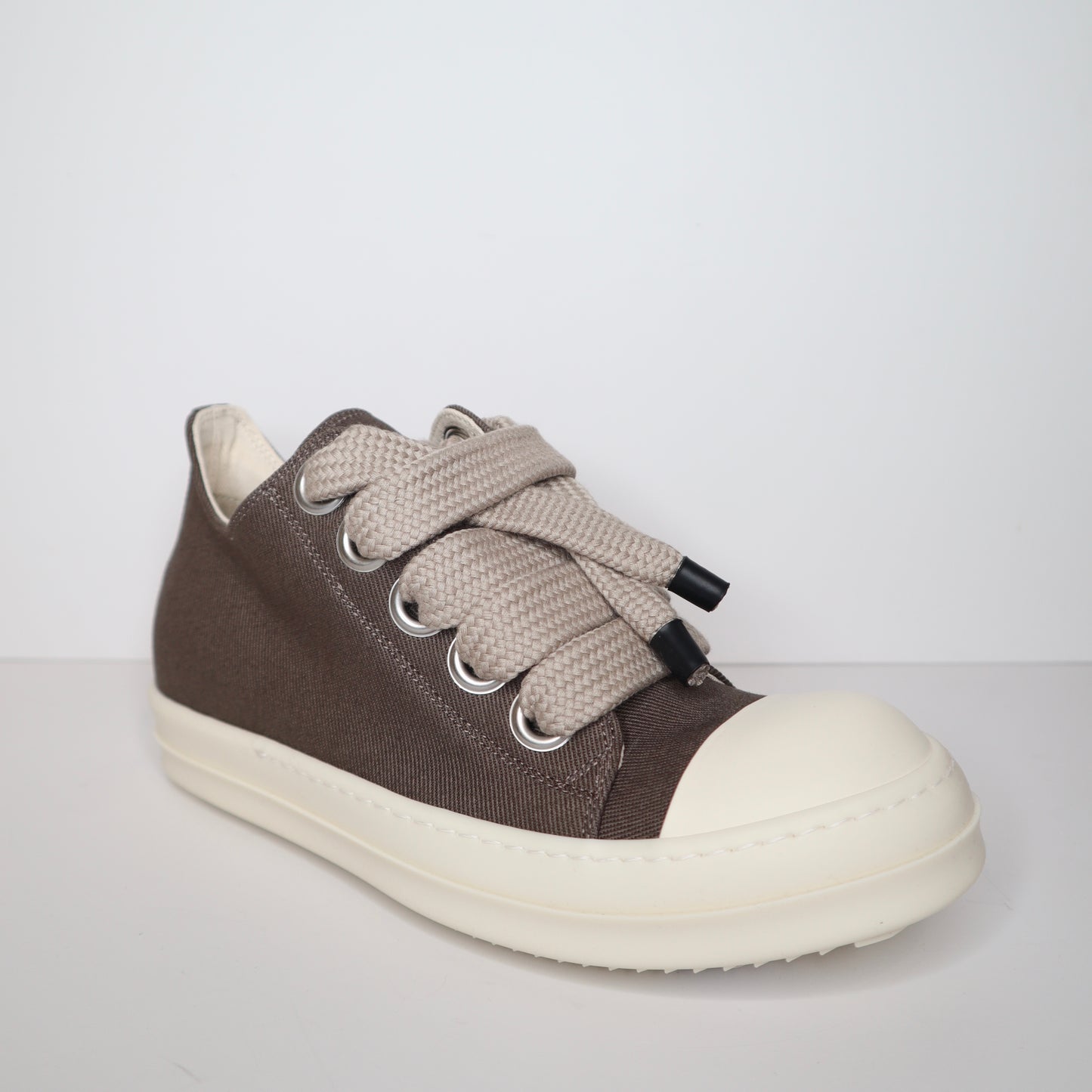 Rick Owens Jumbo Lace Low Sneaker 'Dust/Milk'