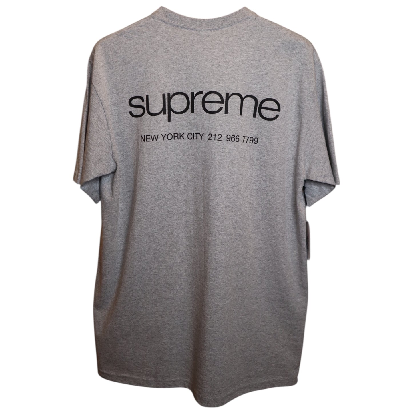 Supreme NYC Grey Tee