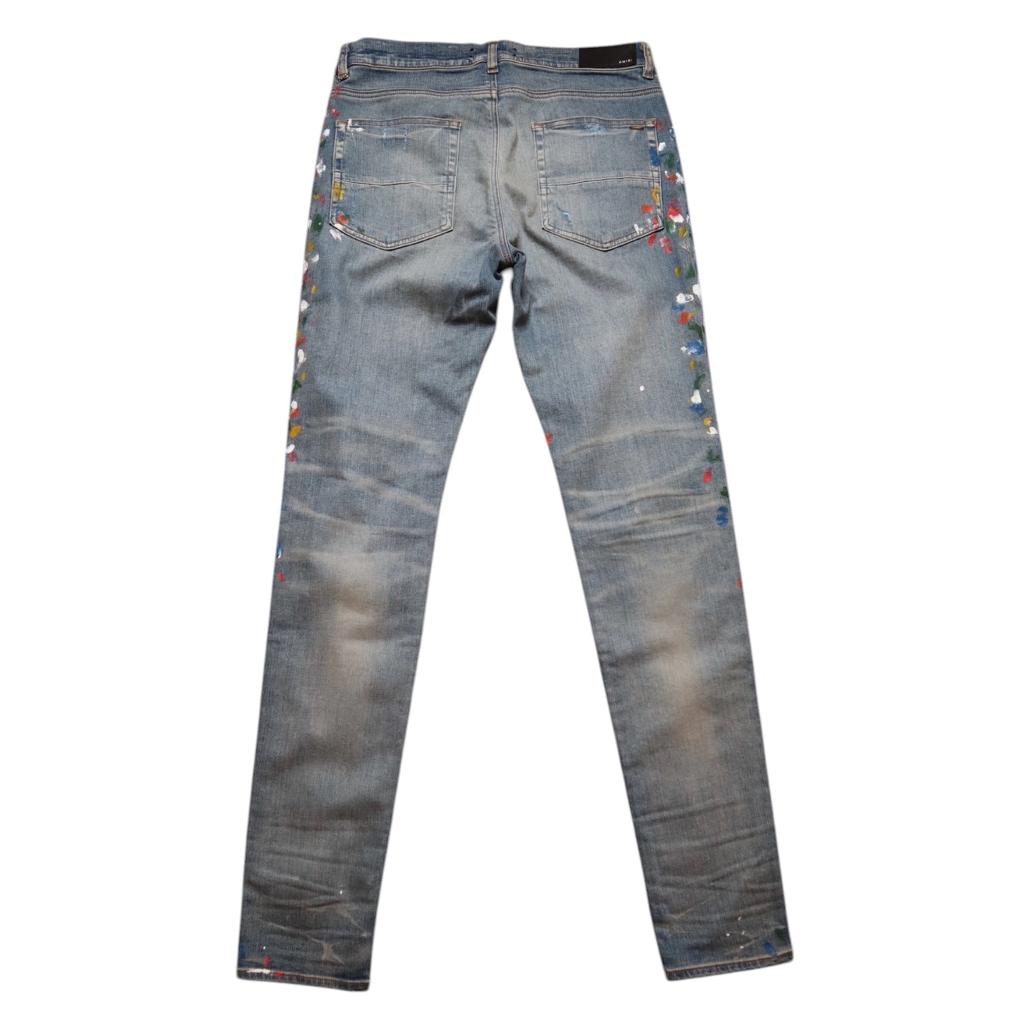 Amiri Blue Painter Jeans