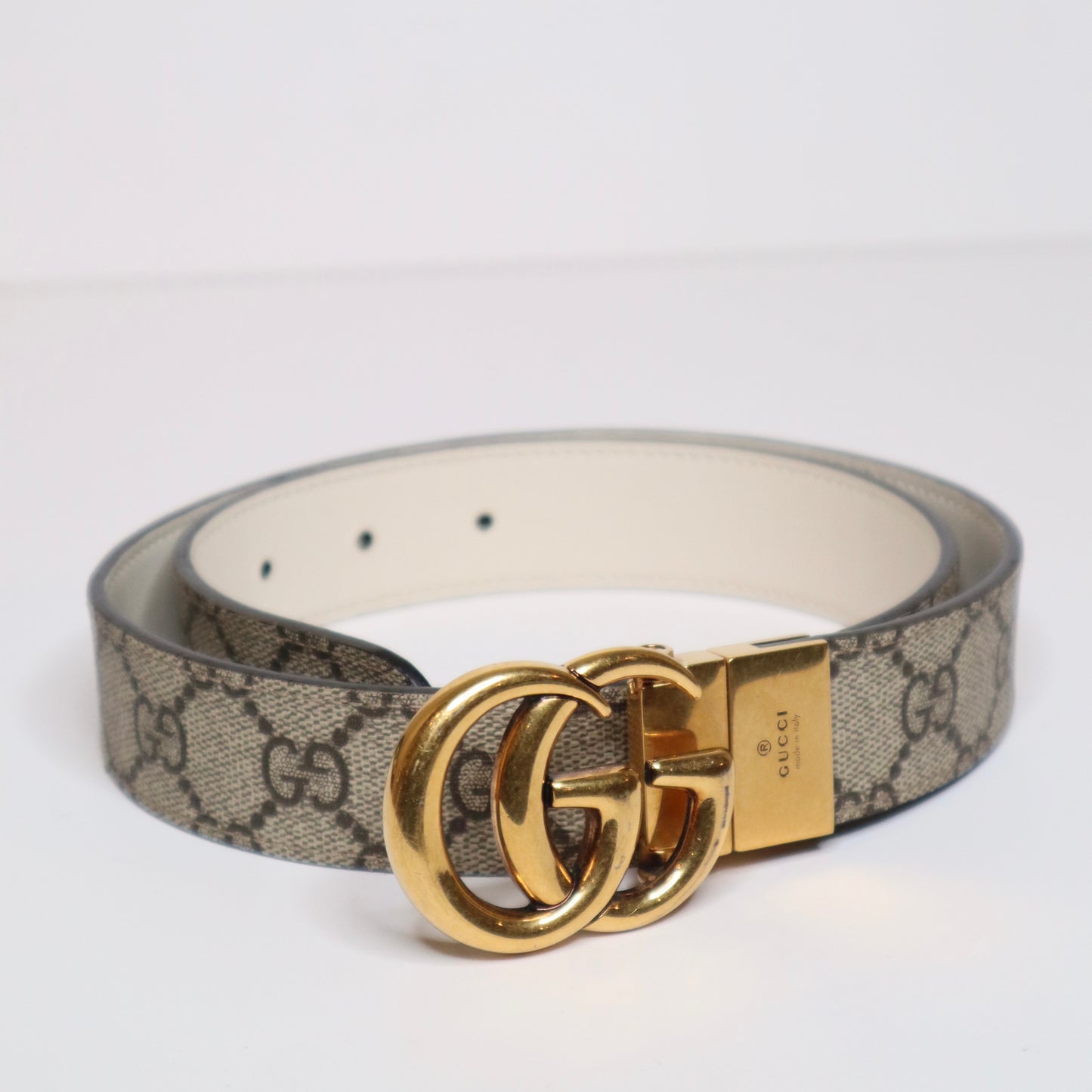 Gucci All Over Belt Size S