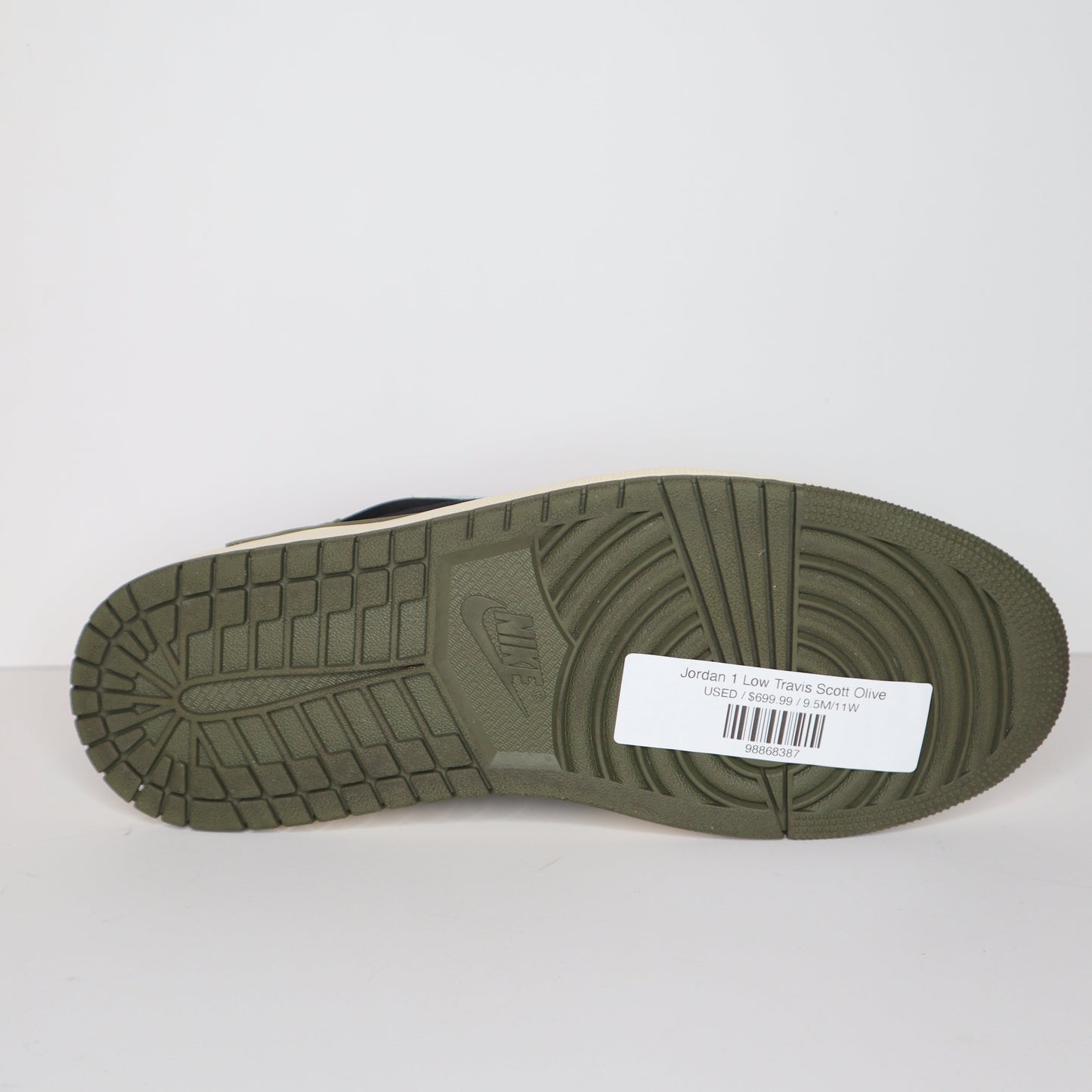 Jordan 1 Low Travis Scott Olive