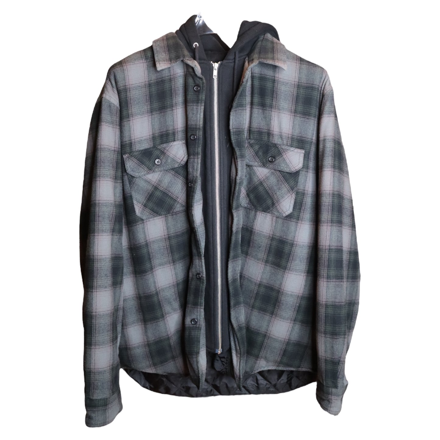 Supreme Flannel Zip Hoodie