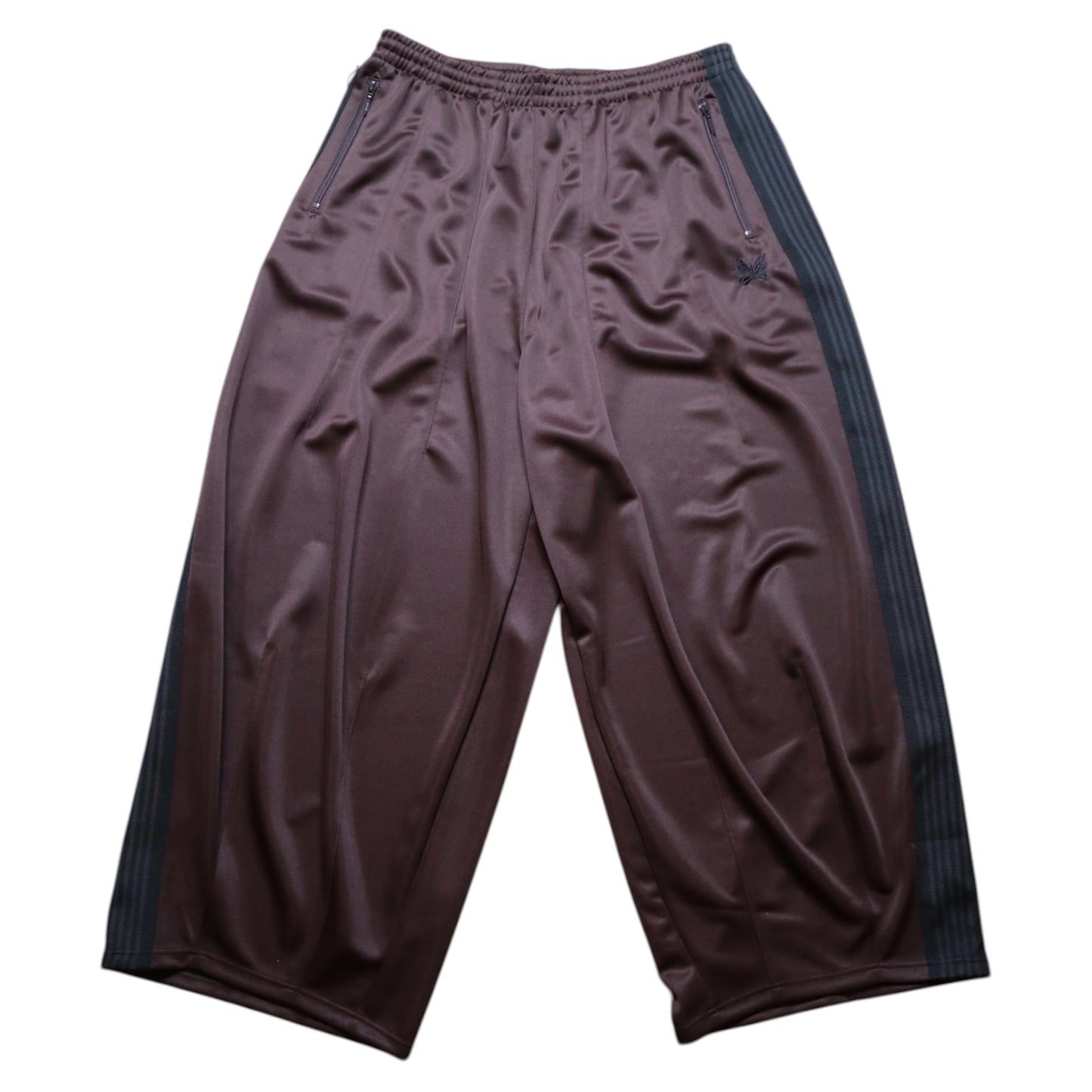 Needles HD Baggy Trackpants Brown/BlacK