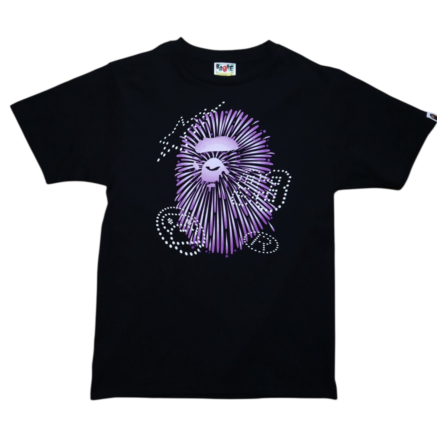 Bape Firework Tee Black