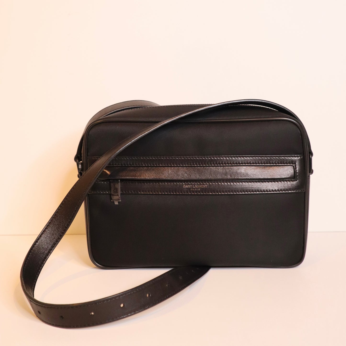 YSL Camp Logo Cam Shoulder Bag