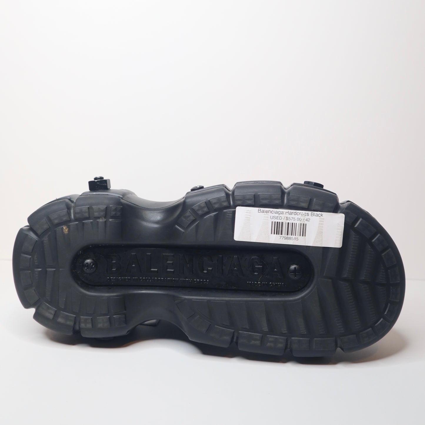 Balenciaga Hardcrocs Black