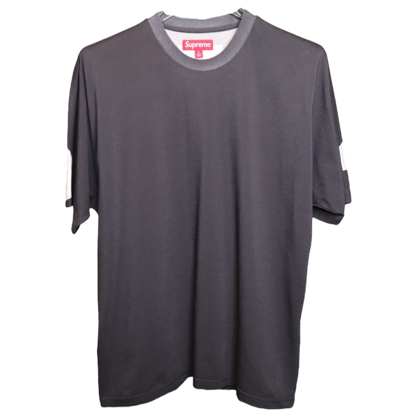 Supreme Split Logo Tee Black