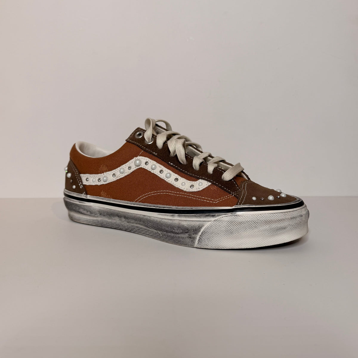 Vans LX Old Skool 36 Pearlized Pack Vintage Cacao Brown