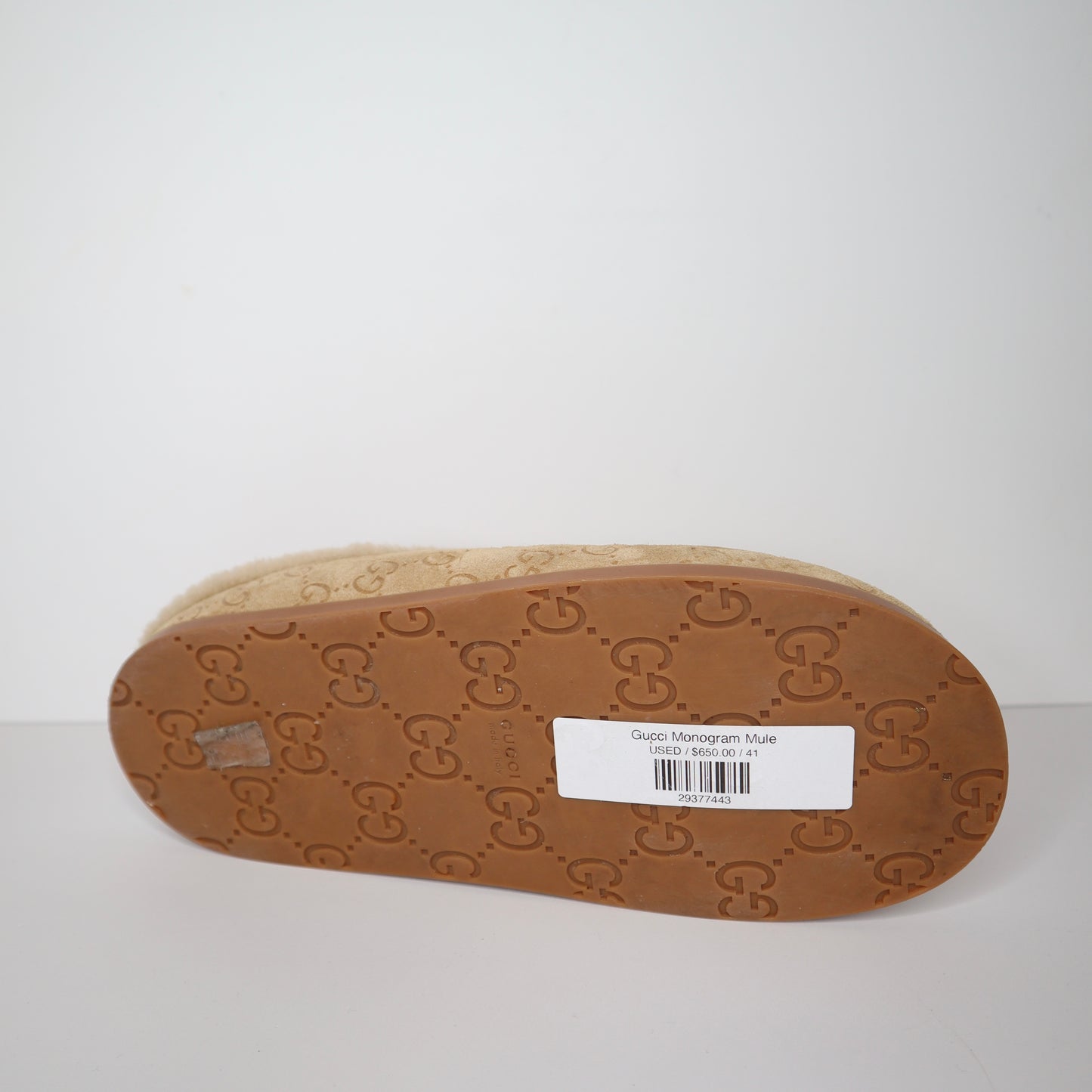 Gucci Monogram Mule
