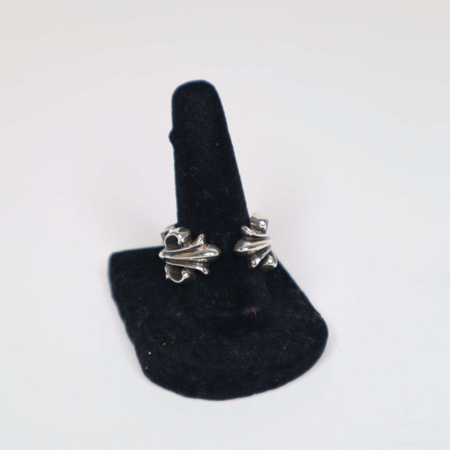 CH .925 Double Floral Ring SZ 8