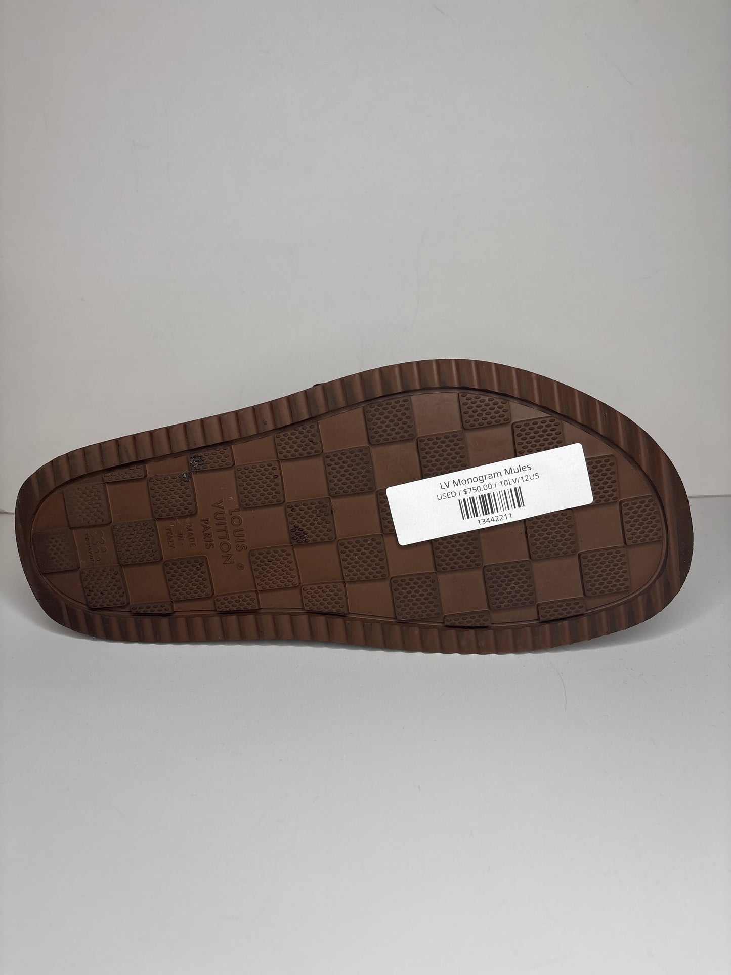 LV Monogram Mules