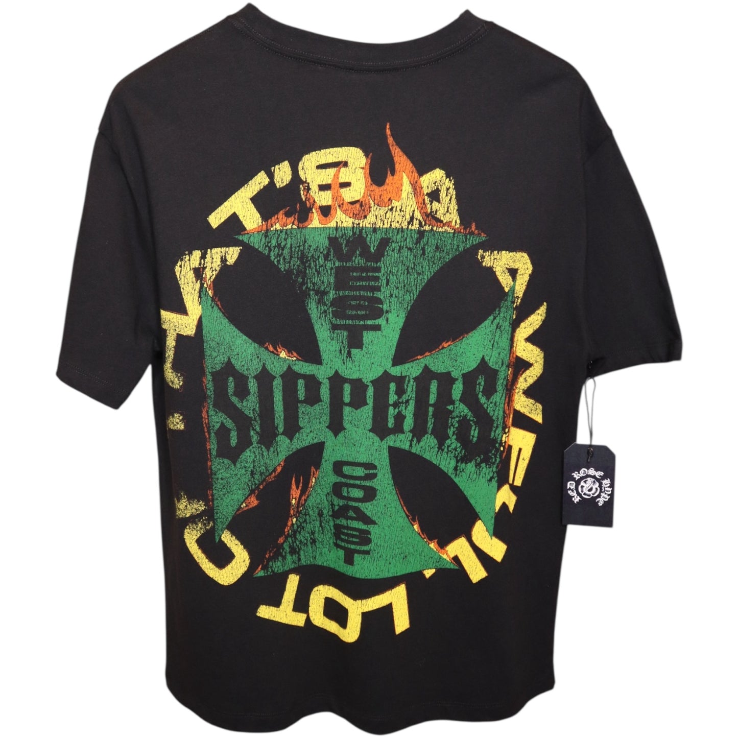 Cough Syrup West Coast Sippers Tee Green