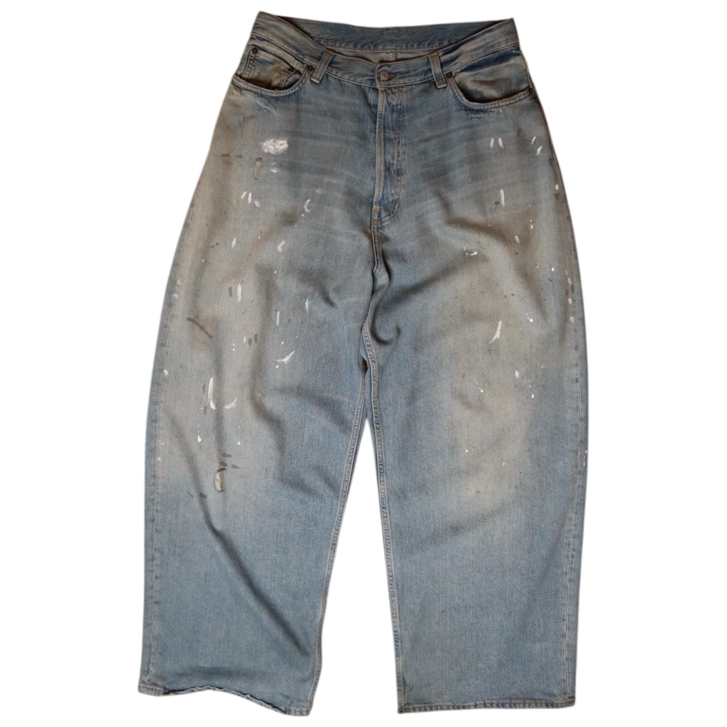 Acne Studios Blue Super Baggy Fit Jeans