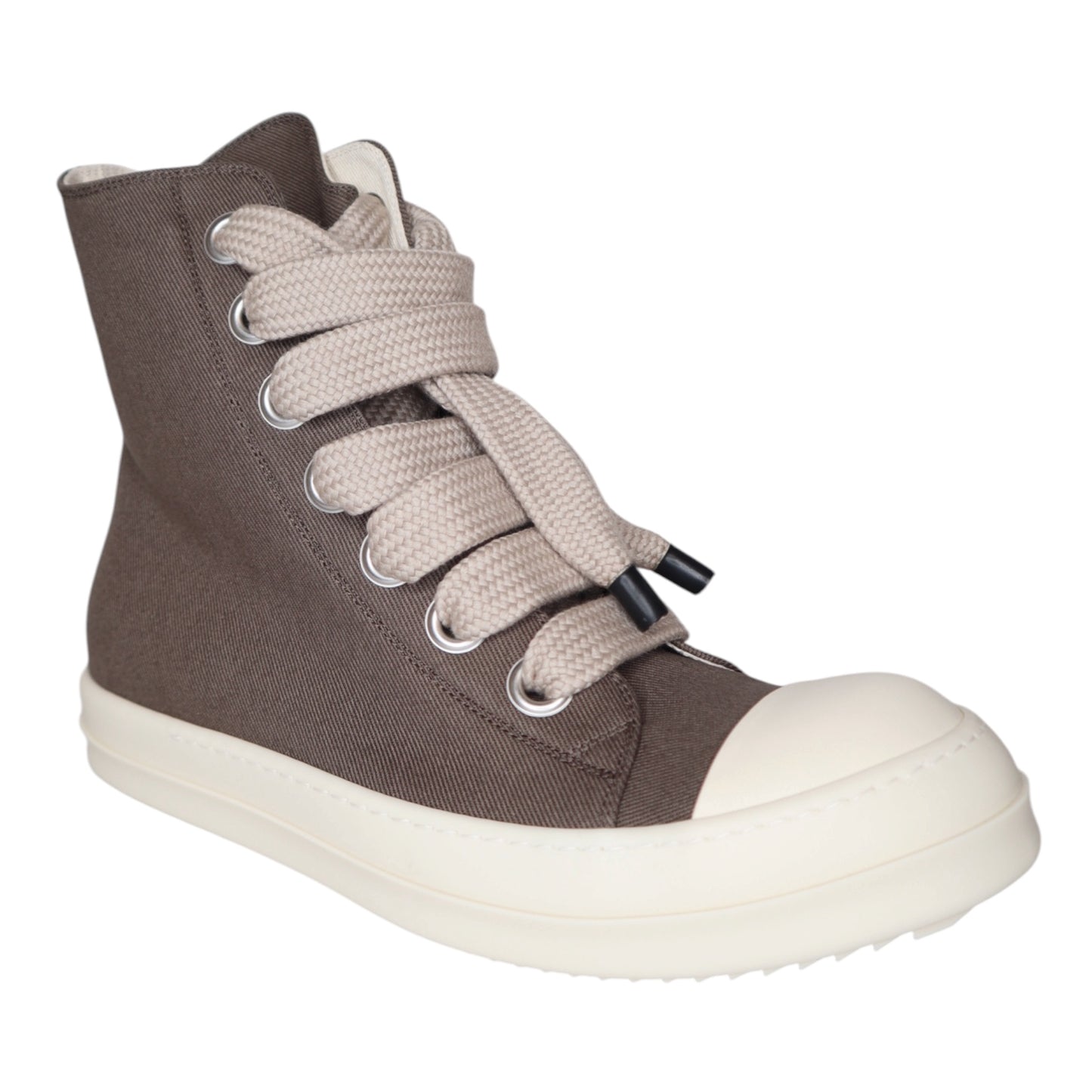 Rick Owens Jumbo Lace High Sneaker Dust/Milk