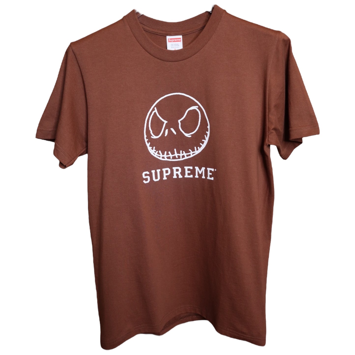 Supreme Skeleton Brown Tee