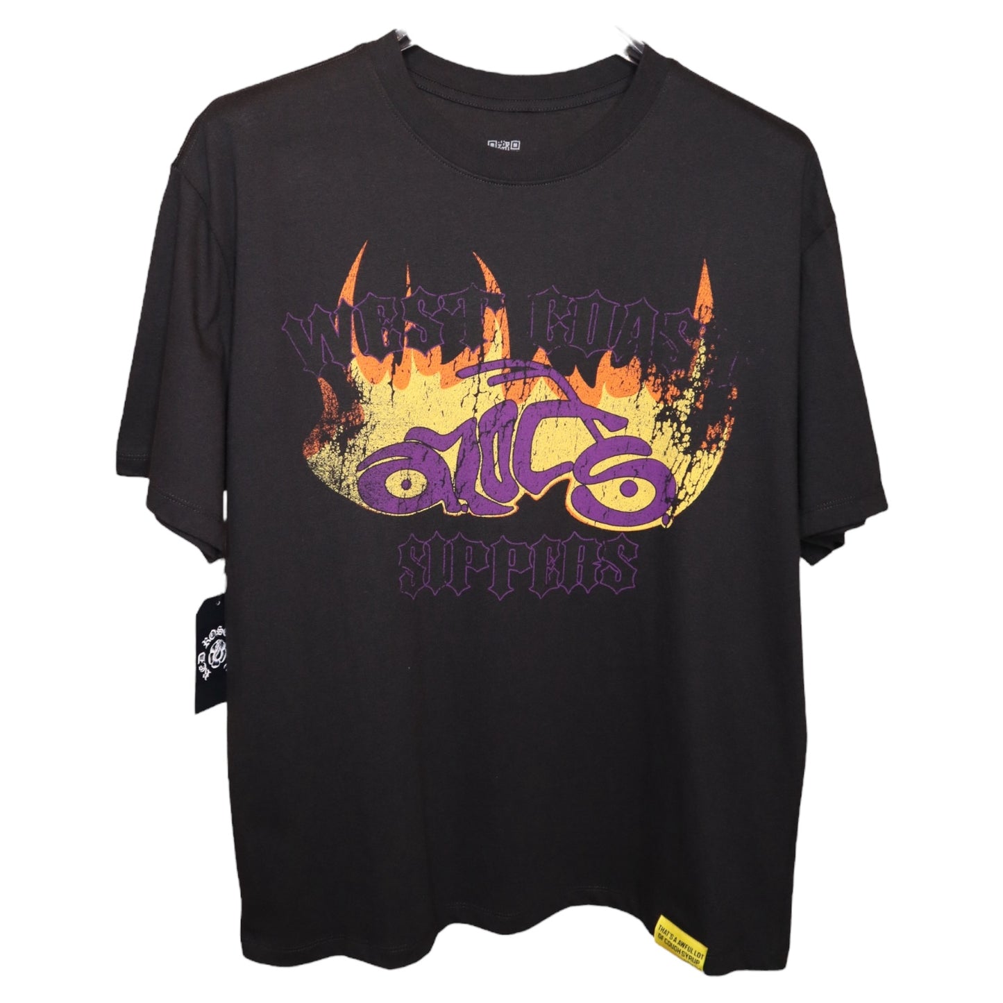 Cough Syrup West Coast Sippers Tee Purple