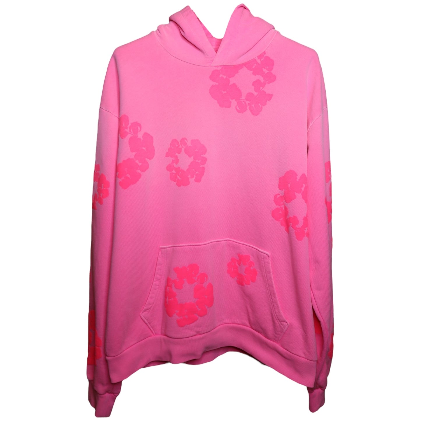 Denim Tears Pink Mono Cotton Hoodie