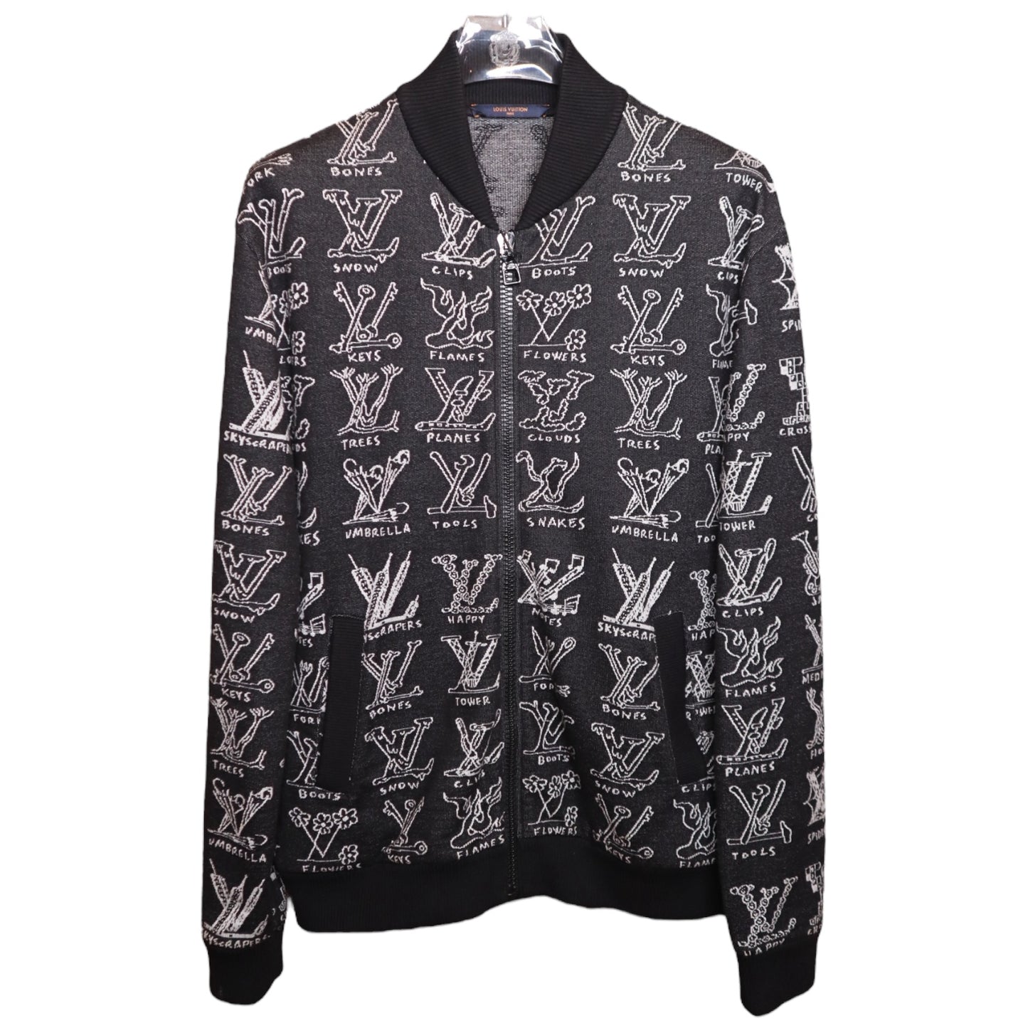 LV Cartoon Monogram Jacket (altered)