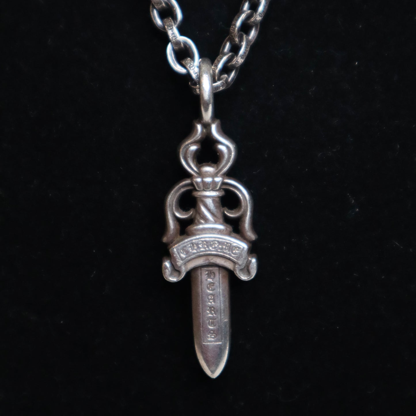 CH Double Dagger Pendant
