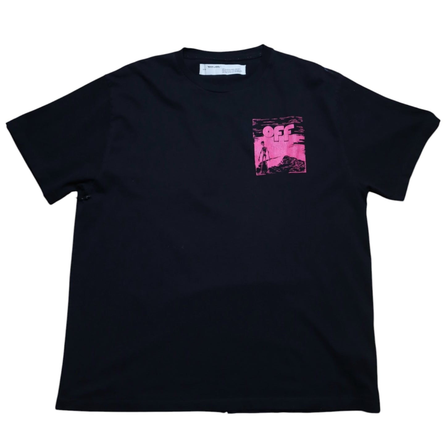 Off-White Pink Skull Tee
