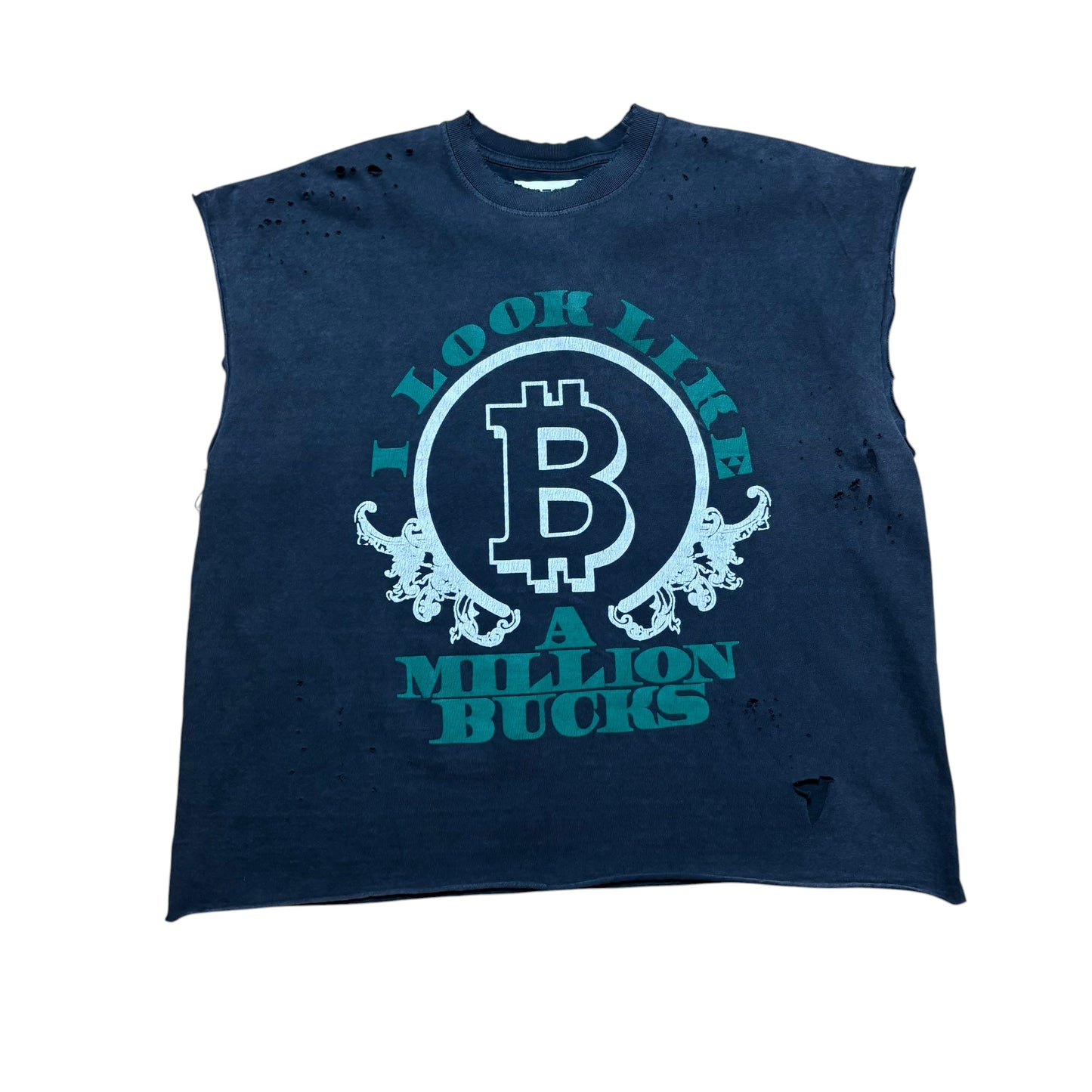 Satoshi Nakamoto ‘Million Bucks’ Cut Off Tee