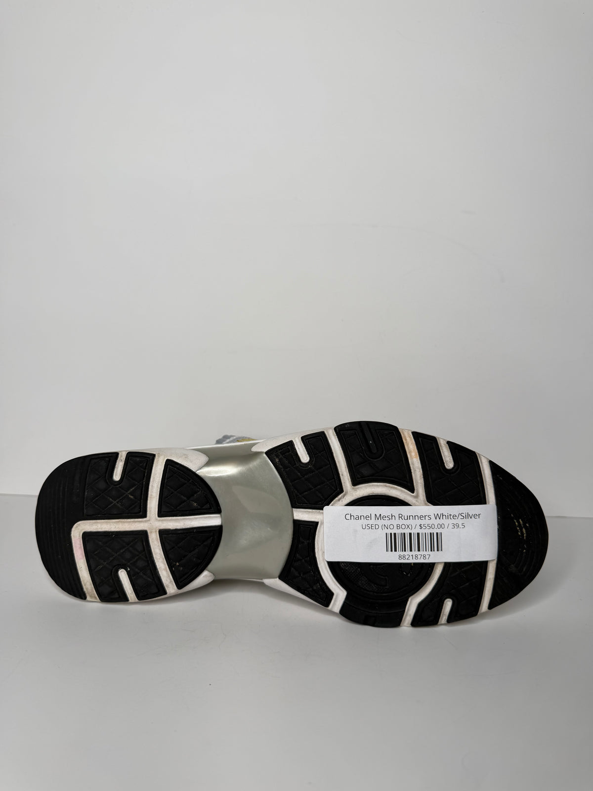 Chanel Mesh Runners White/Silver