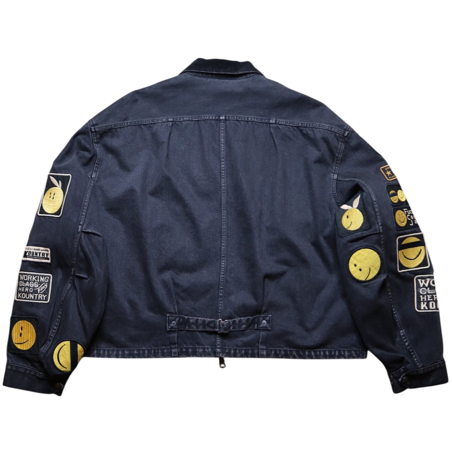 Kapital 14oz Denim Drizzler Anarchy Jacket