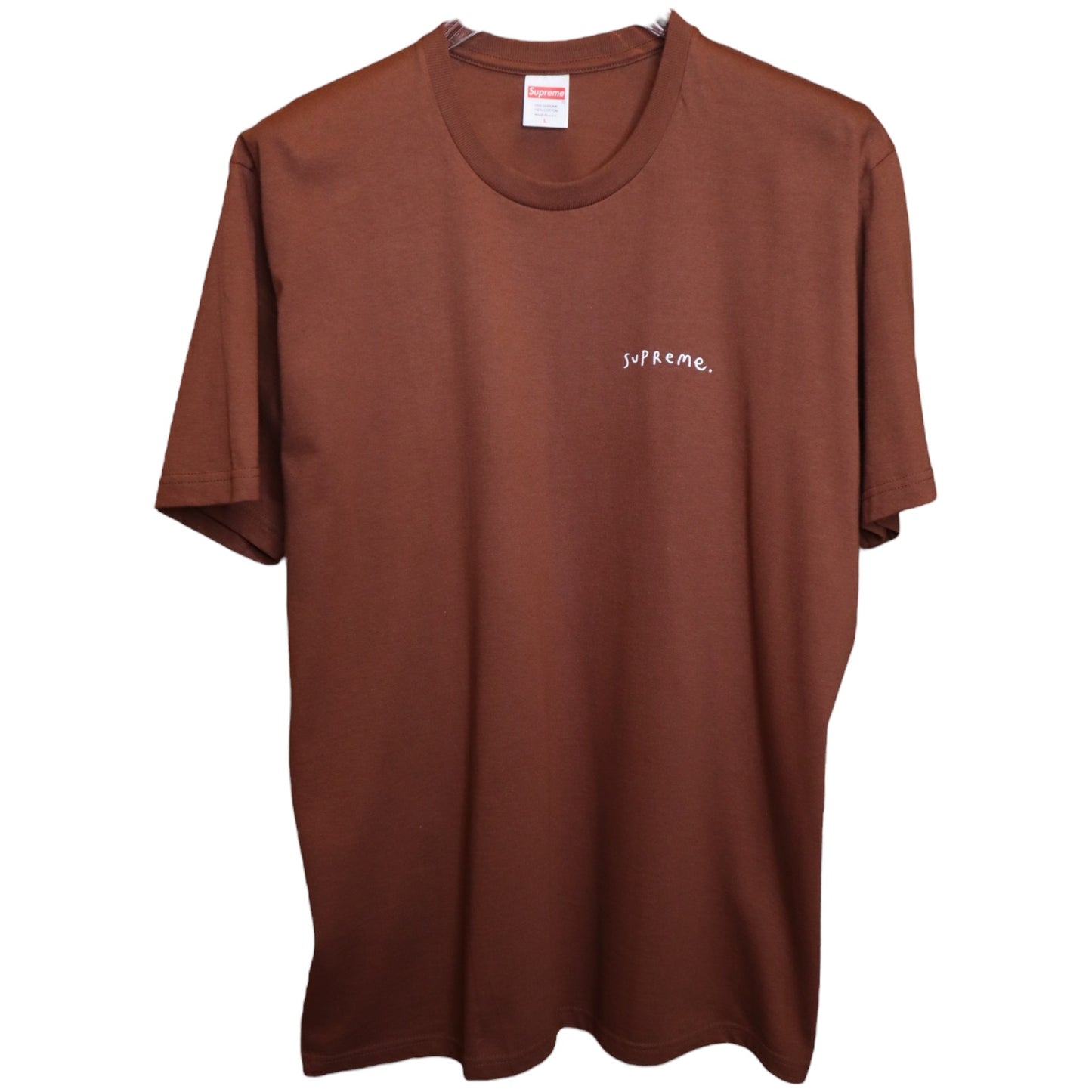 Supreme Ying Yang Brown Tee