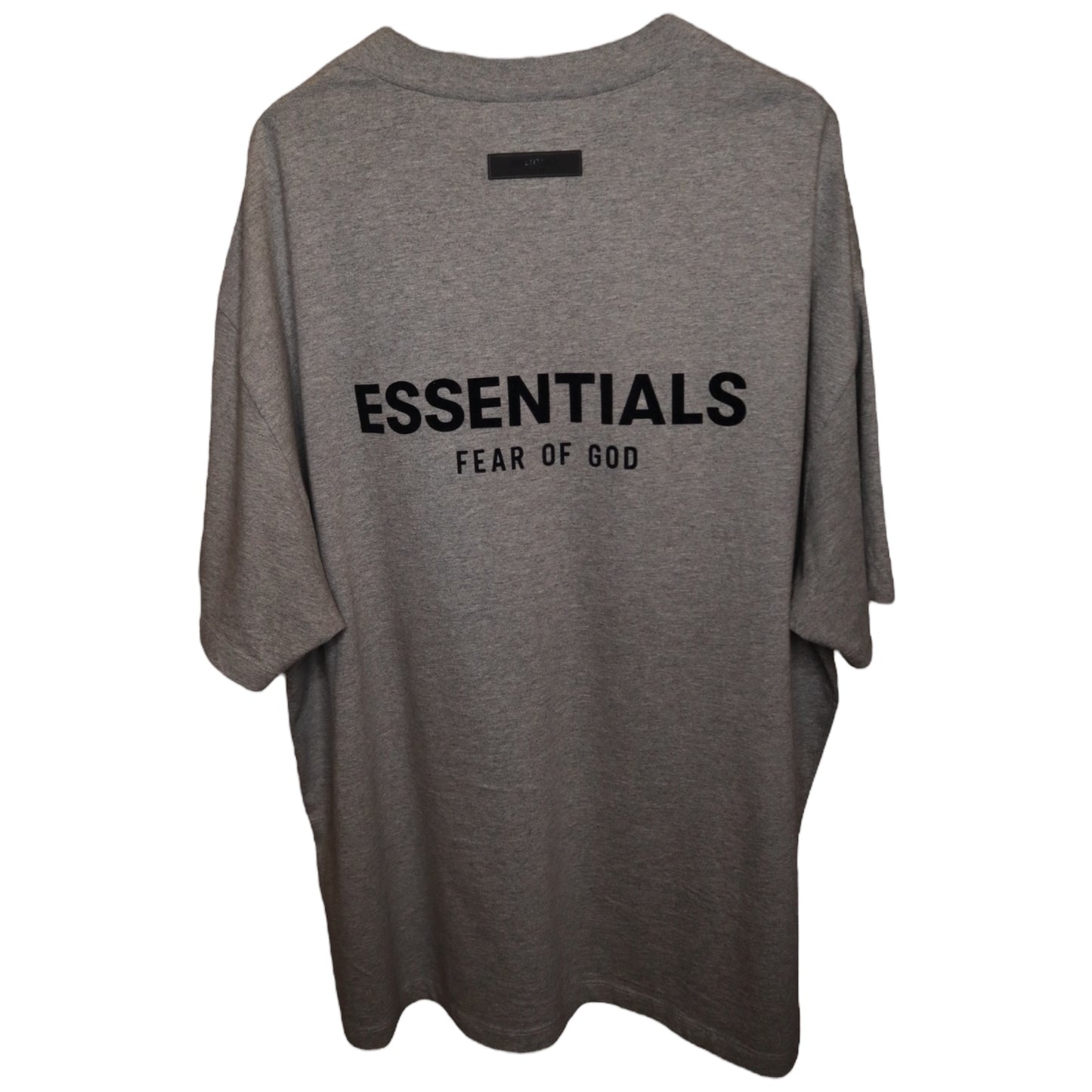 Essentials Grey Logo Tee