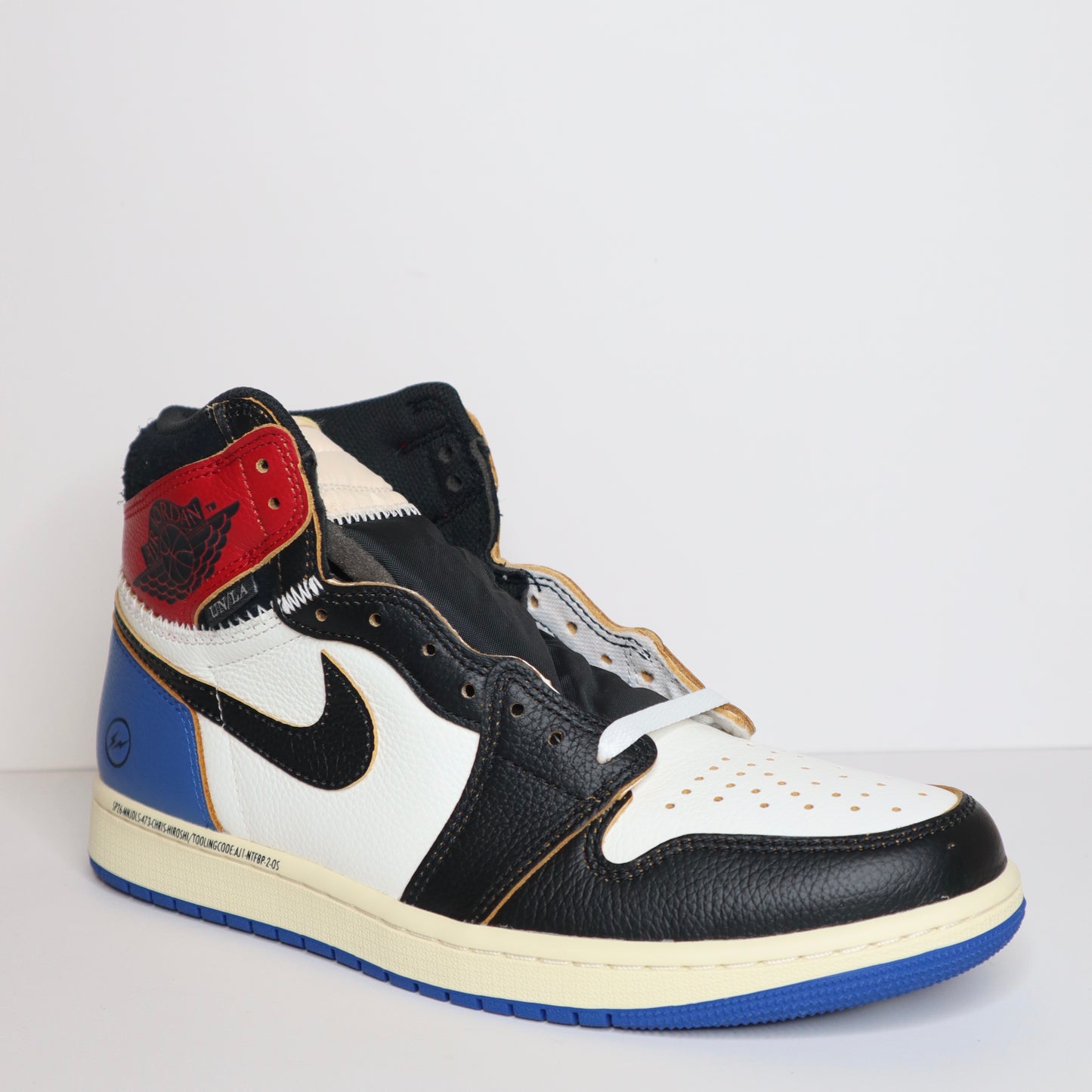 Jordan 1 Fragment x Union LA Varsity Red Sport Royal