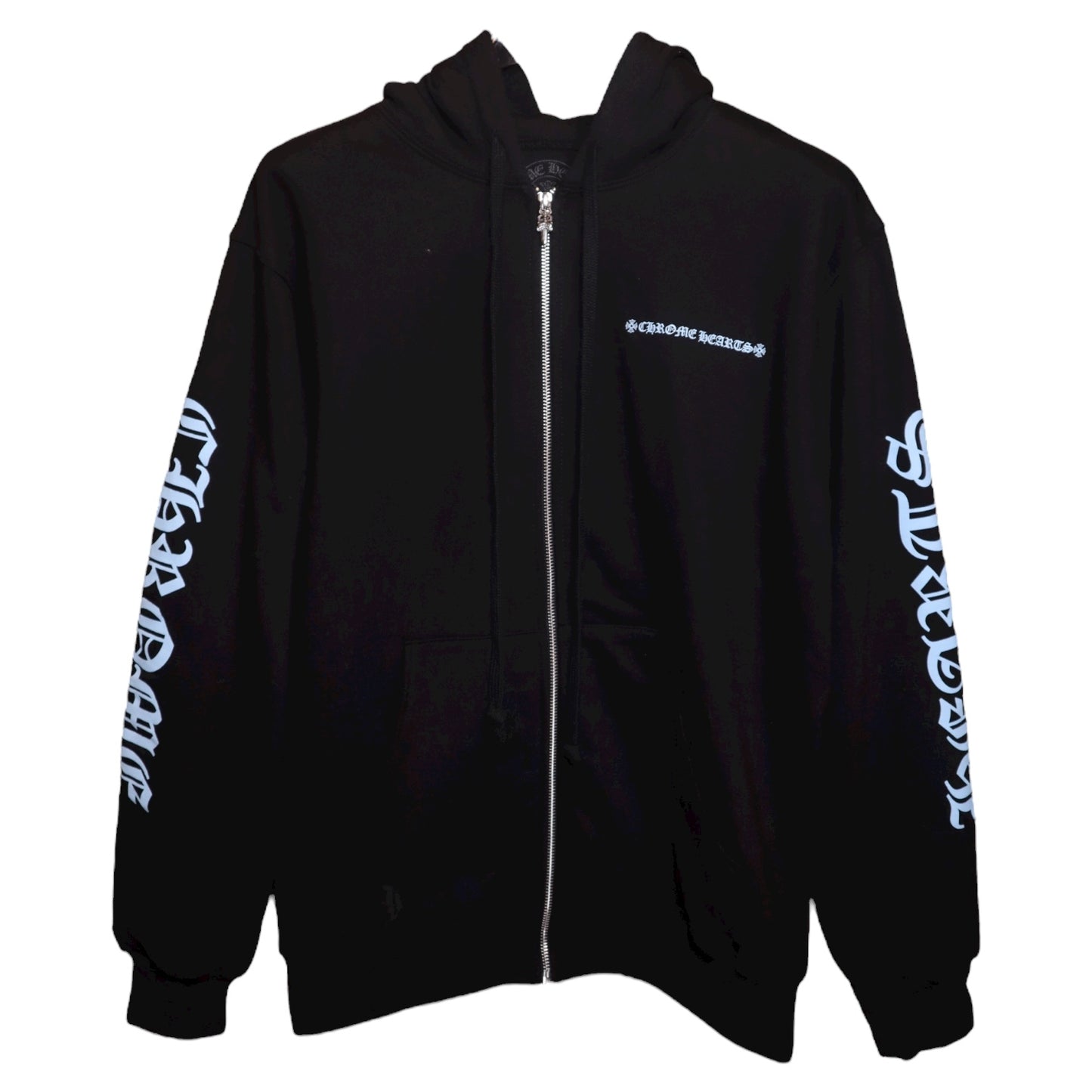 CH Baby Blue Zip Hoodie