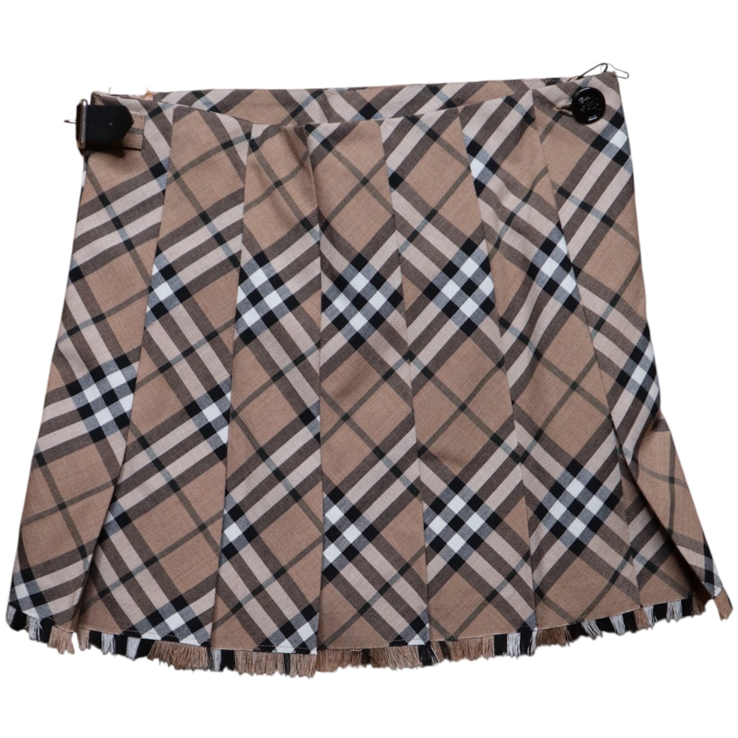 Burberry Checkered Skirt