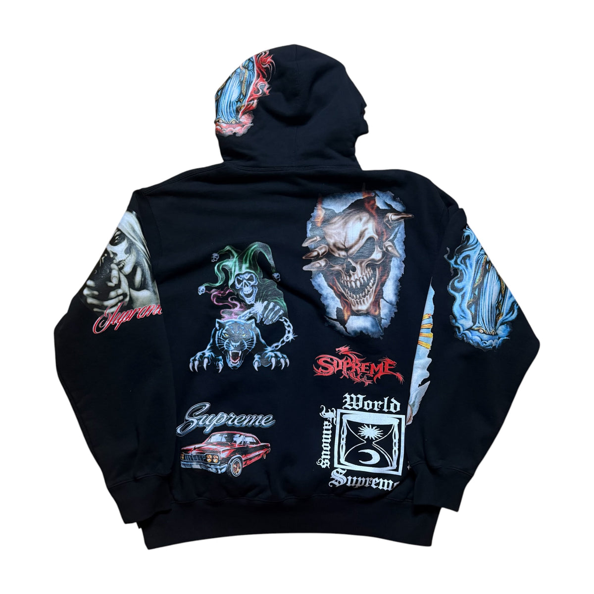 Supreme Stickers Hoodie