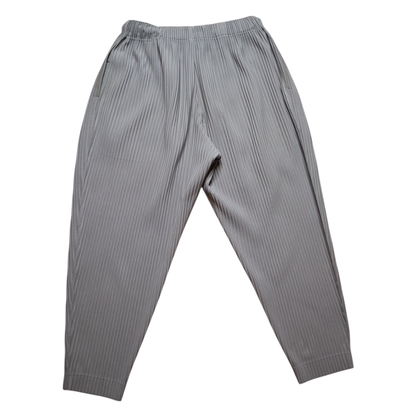 Issey Miyake Pleated Grey Pants