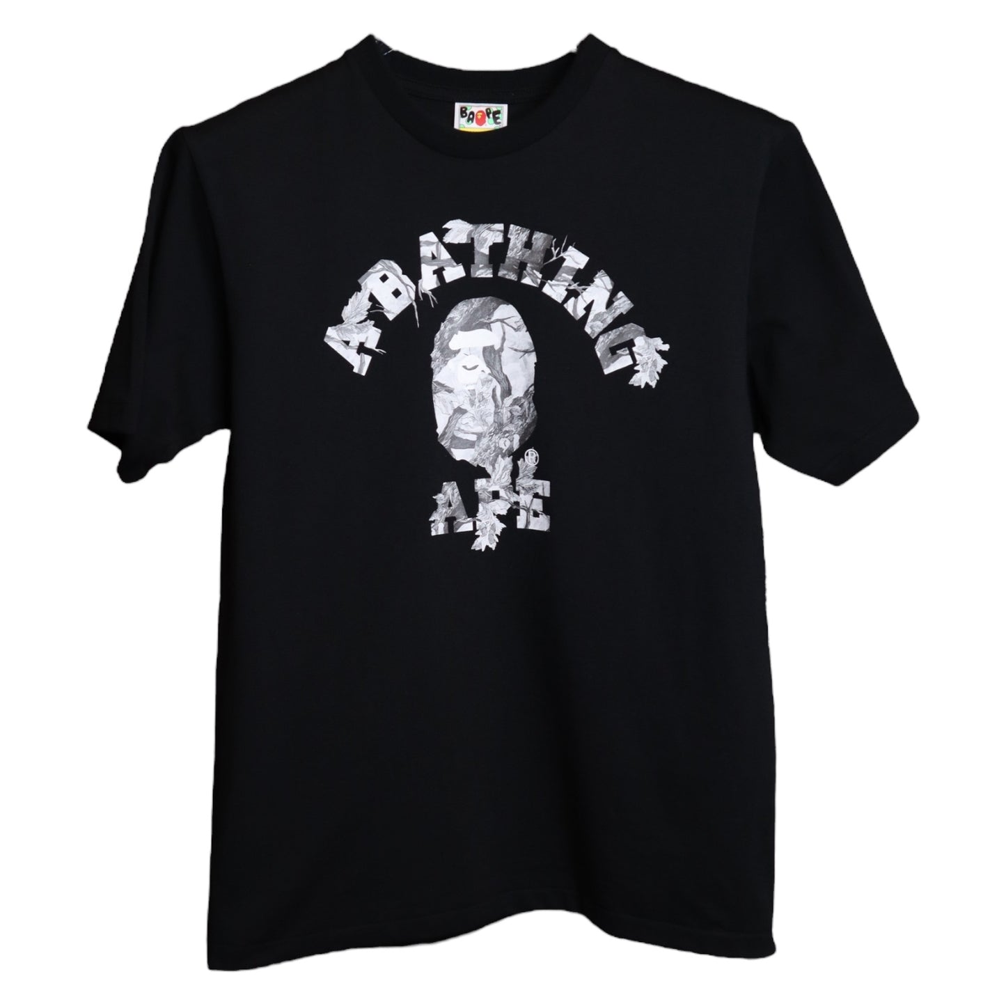 Bape Tree Camo Black Tee