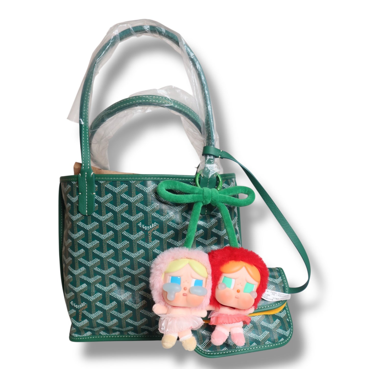 Goyard Mini Anjou Tote Bag Green