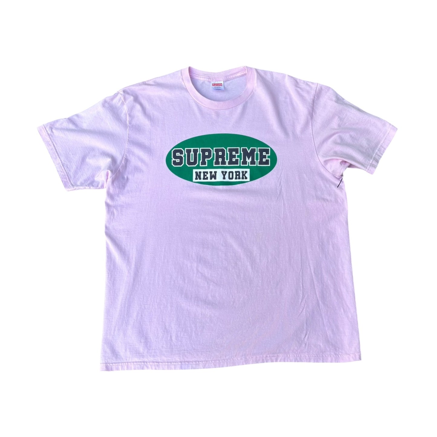 Supreme NY Light Pink Tee