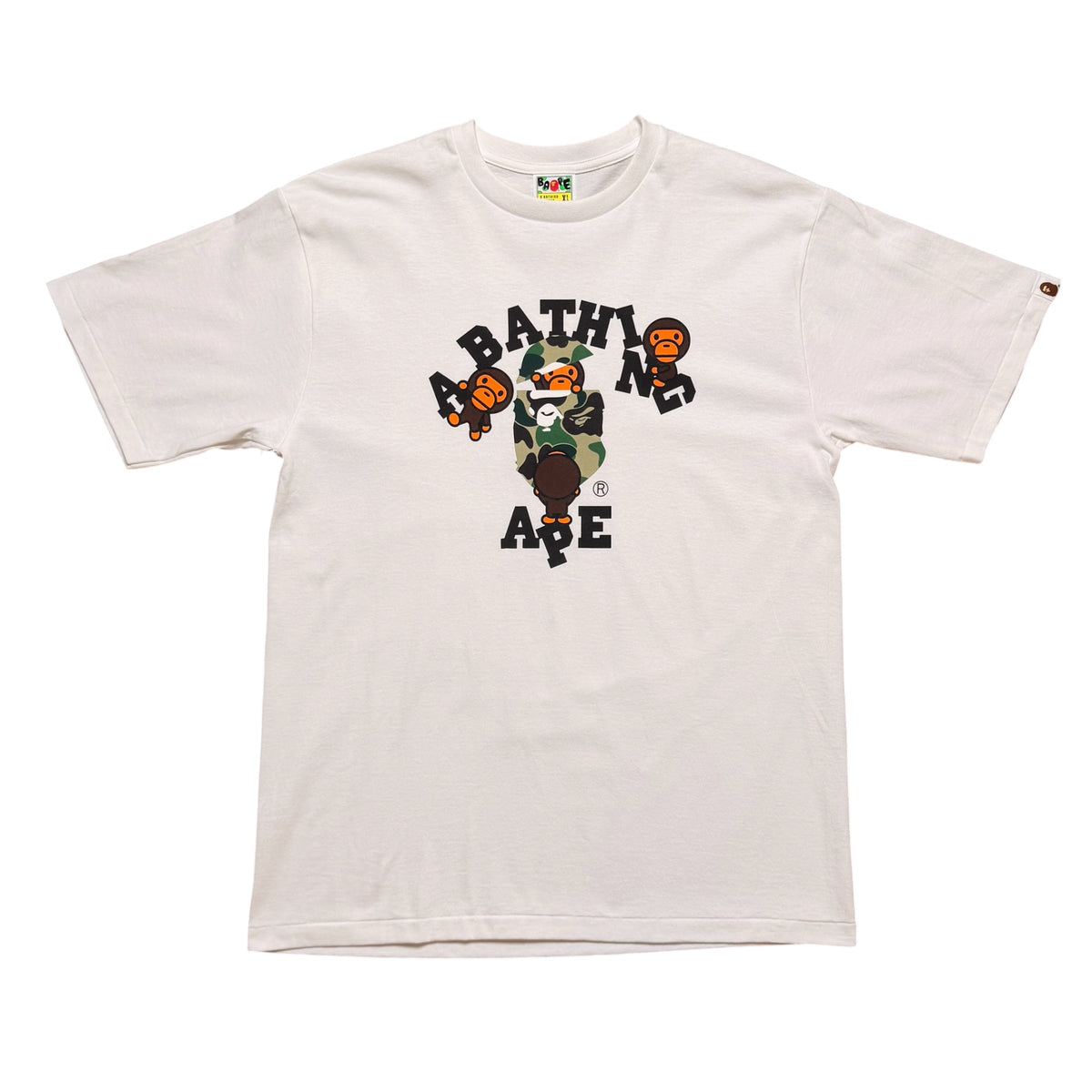 Bape ABC Camo Green Milo Tee